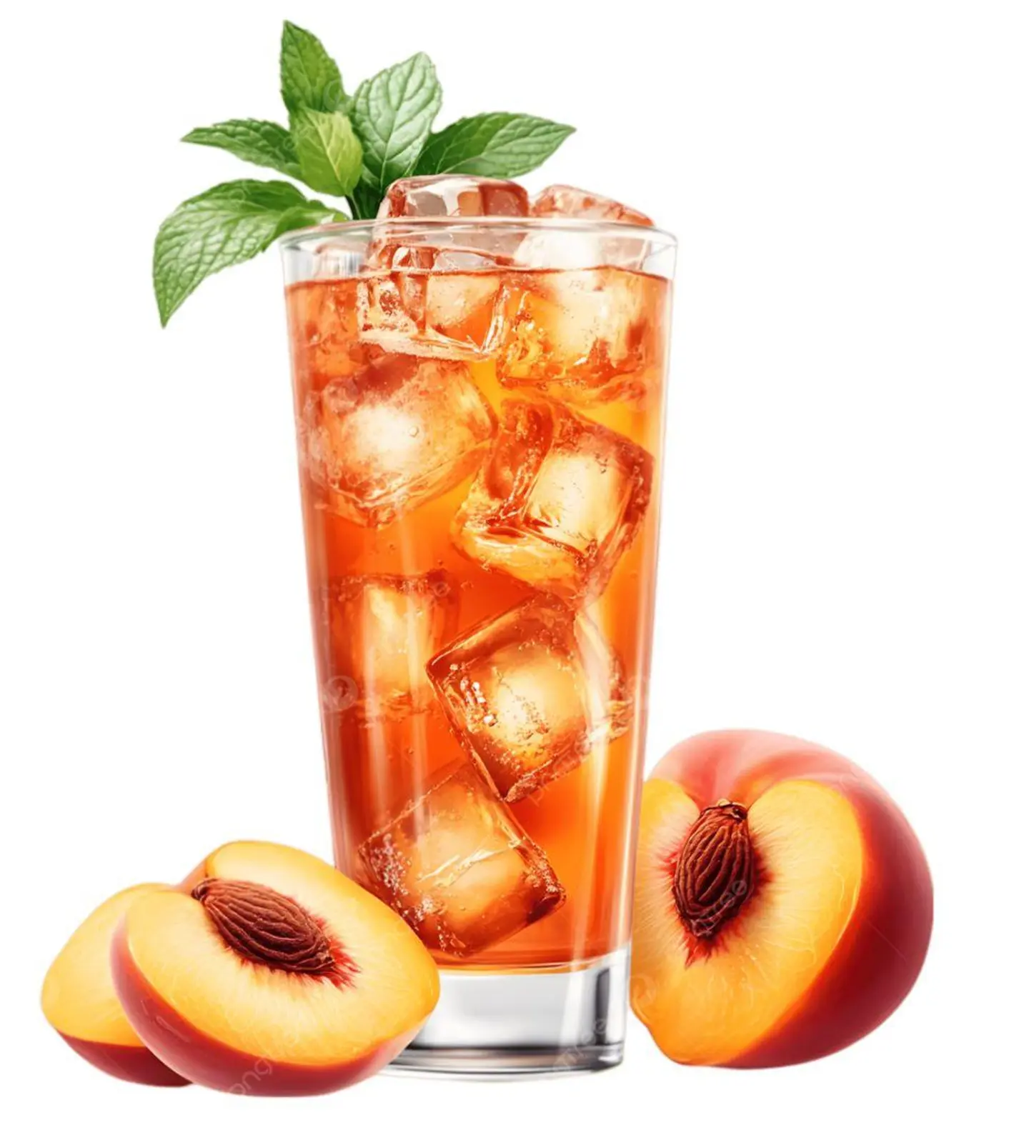 شاي مثلج بالخوخ