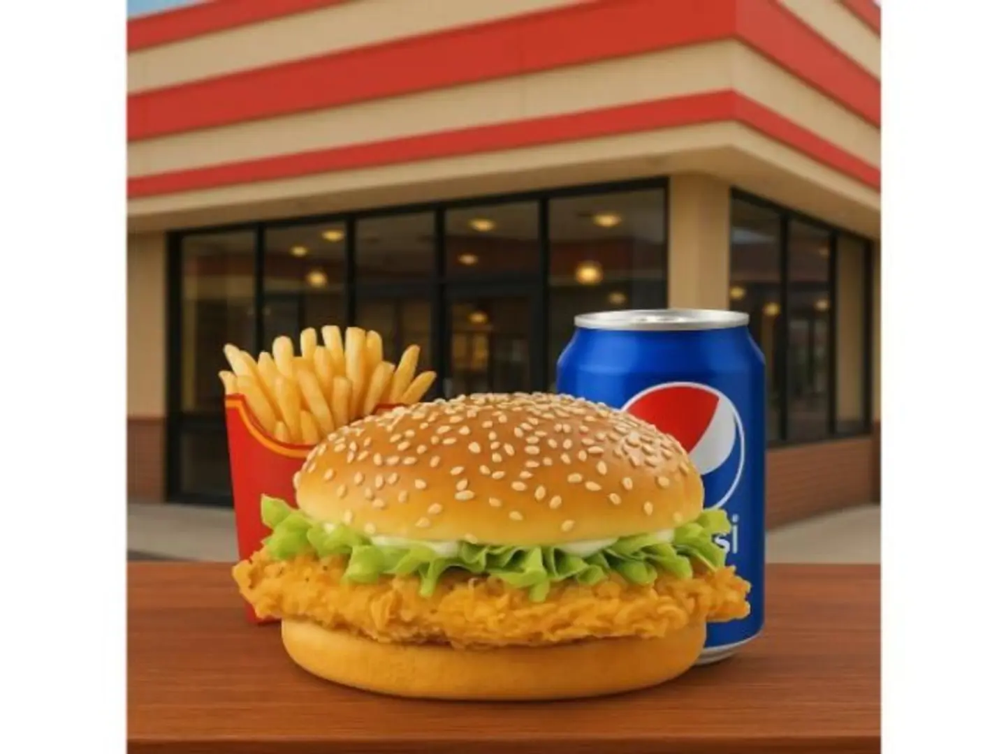 Chicken Burger Meal