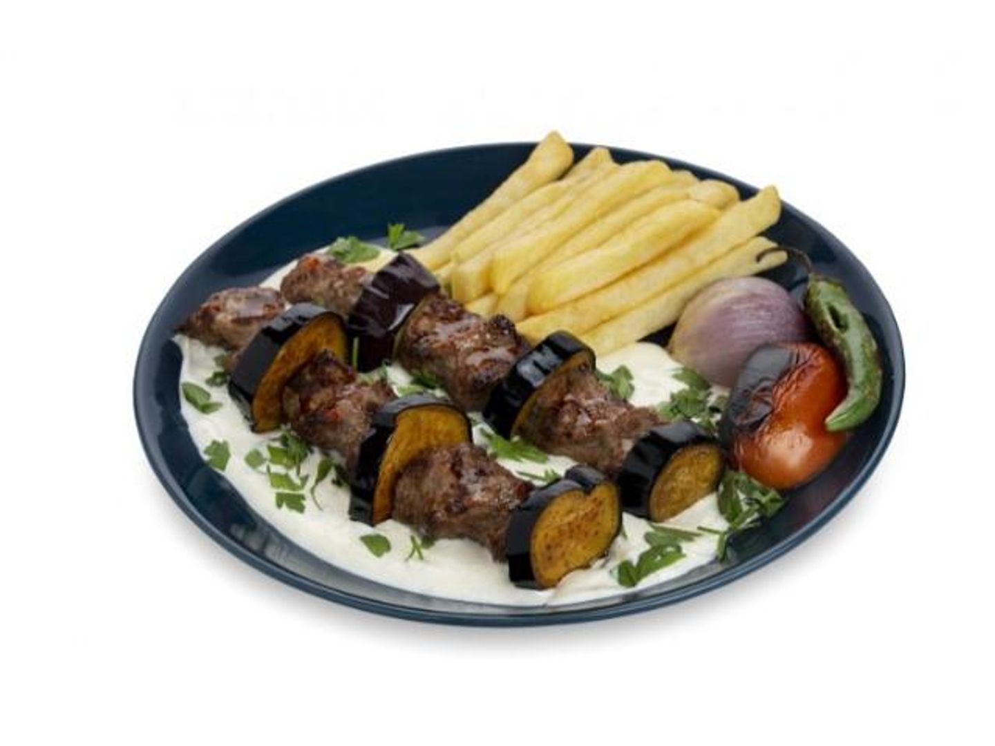 Beef Kebab With Eggplant