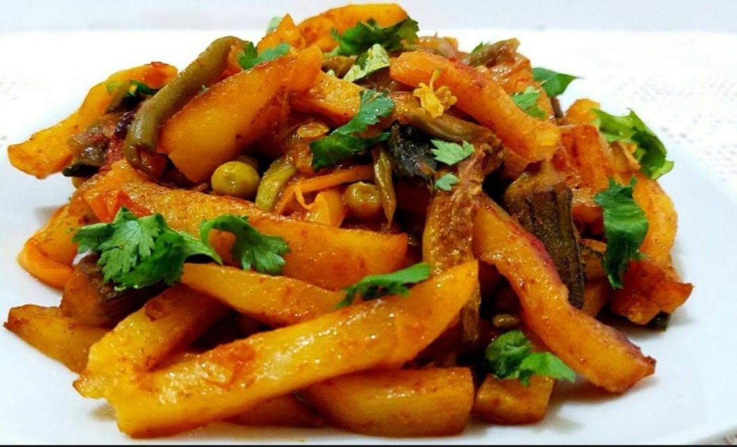 Mixed Vegetable In The Oven
