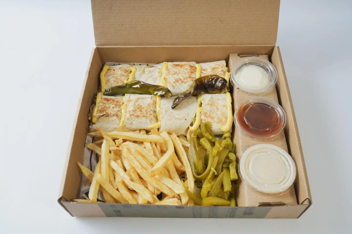 صحن شاورما عربي