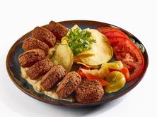 طبق فلافل