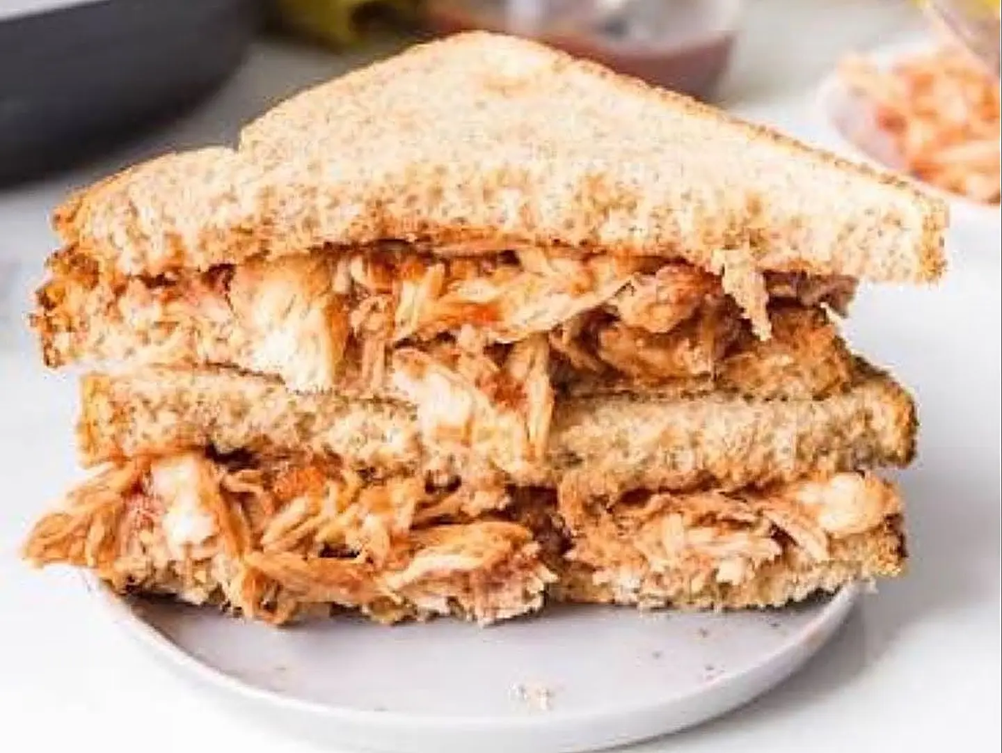 Pulled Chicken Club