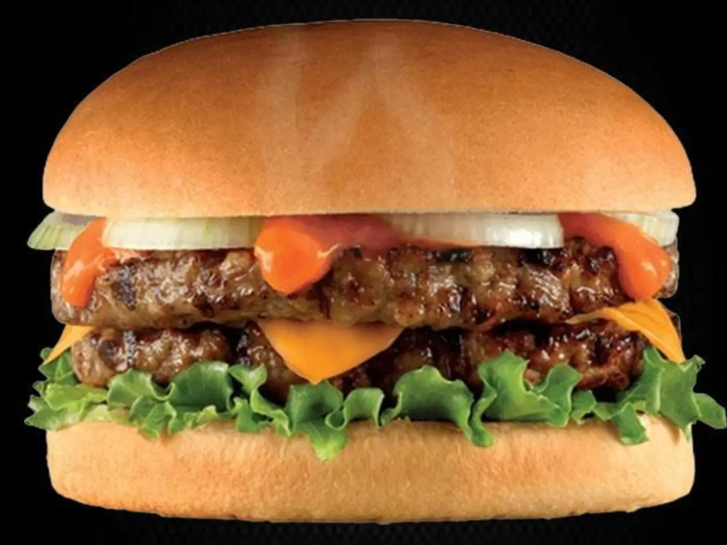 دبل برجر لحم