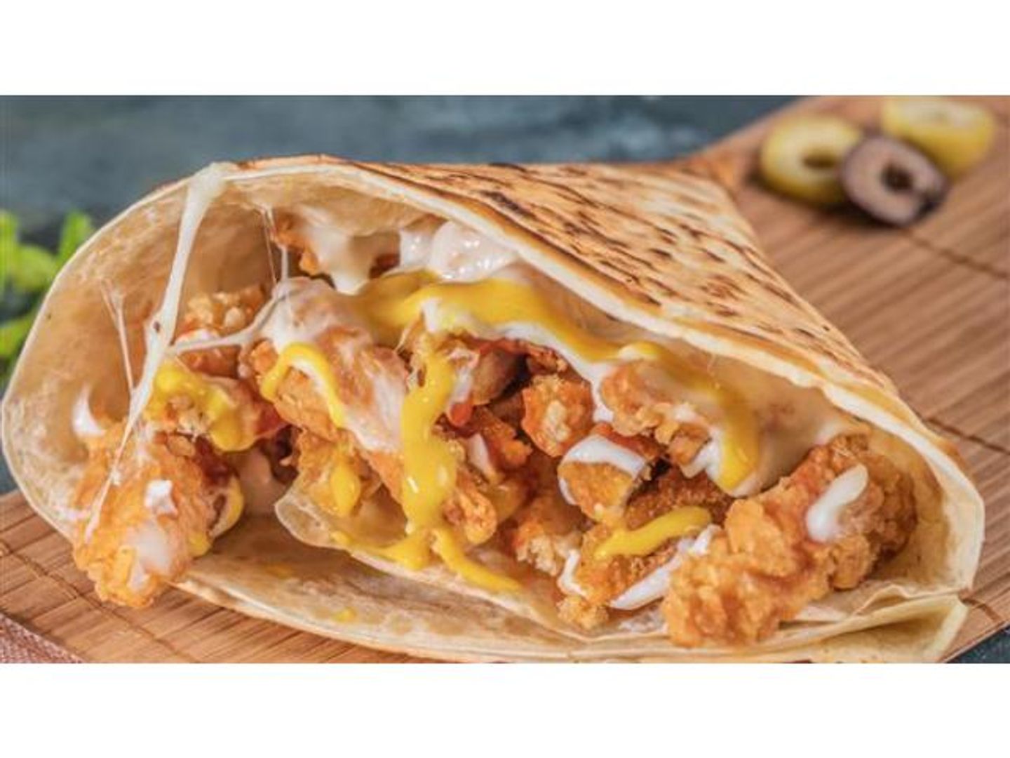 Large Strips Crepe