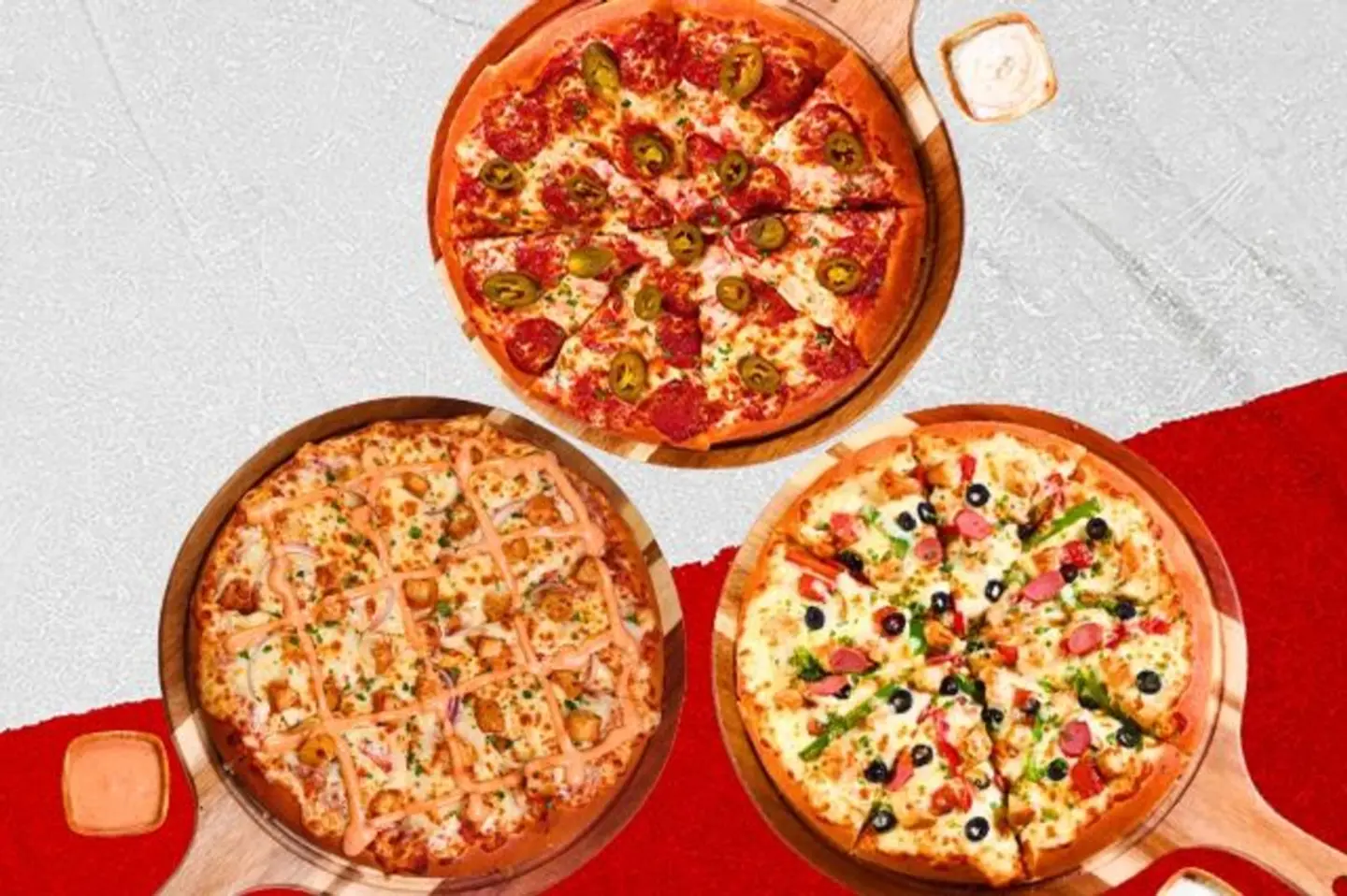 اشترِ قطعتين متوسطتين واحصل على واحدة مجاناً