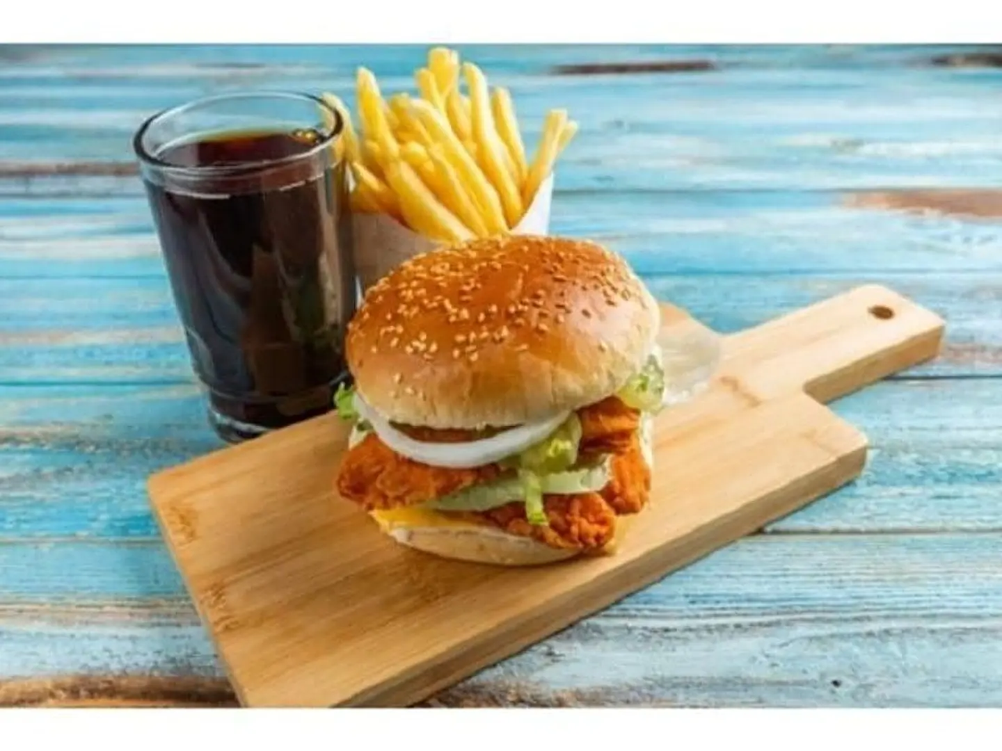 Double Zinger Burger Meal