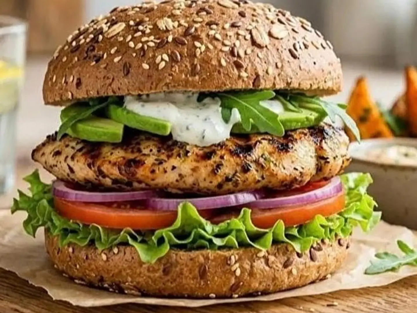 Healthy Chicken Burger