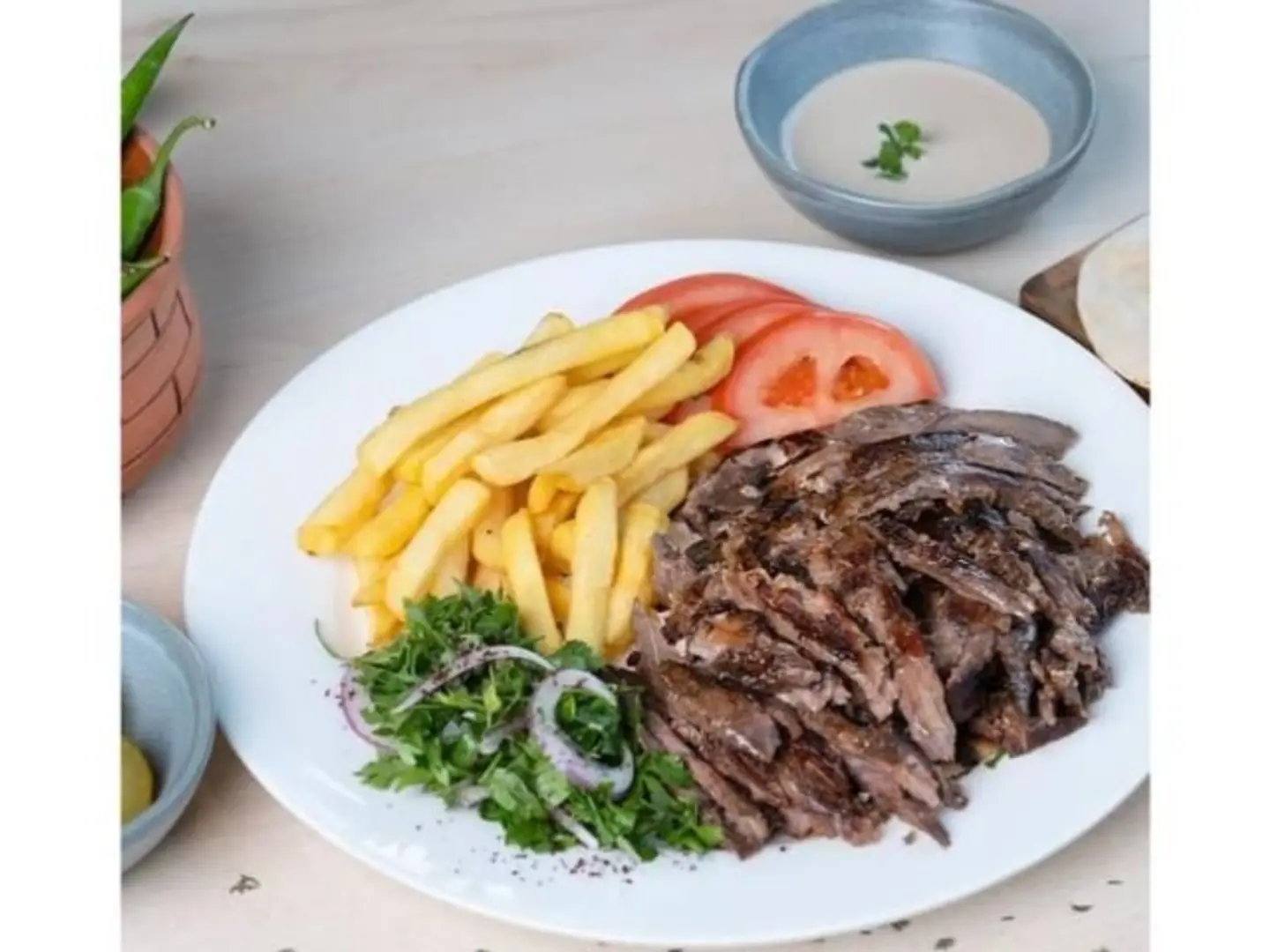 Small Meat Shawarma Plate