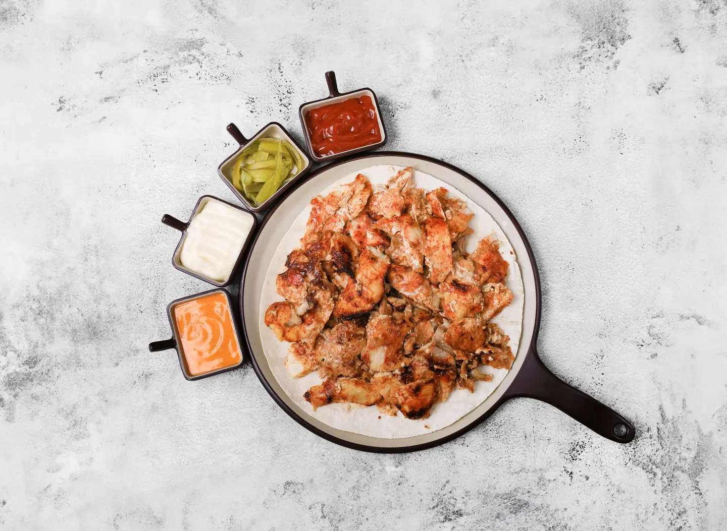 Chicken Shawerma Platter