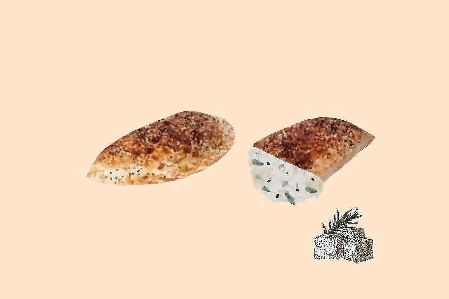 Feta Cheese Sandwich