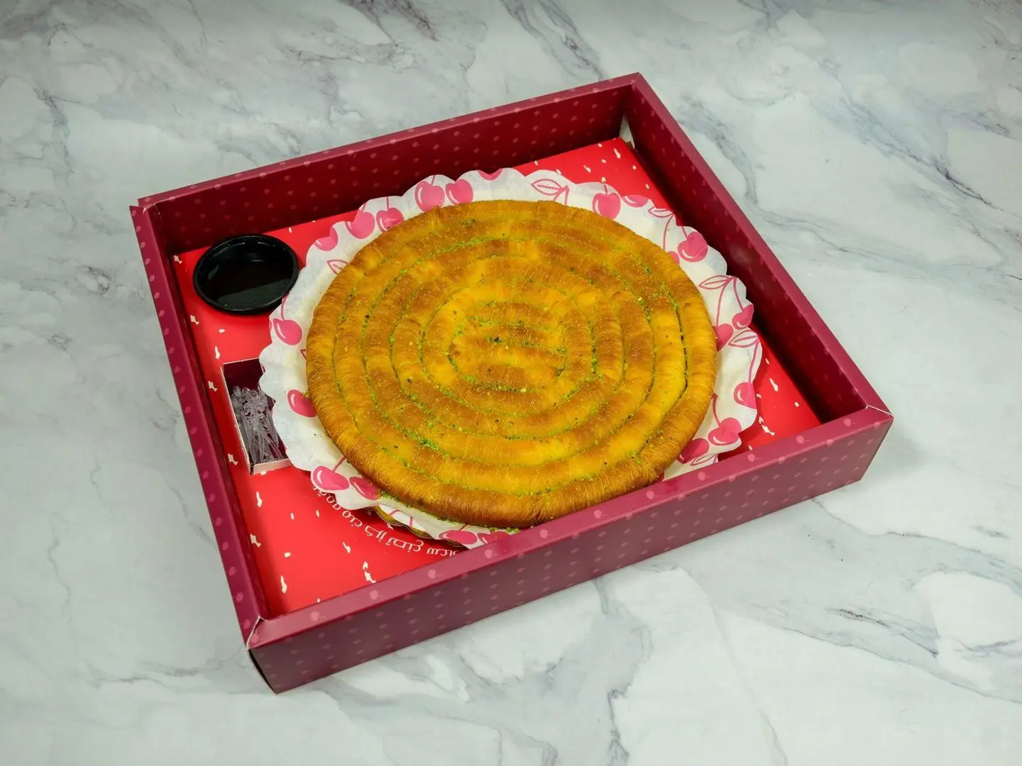 كنافة مبرومة