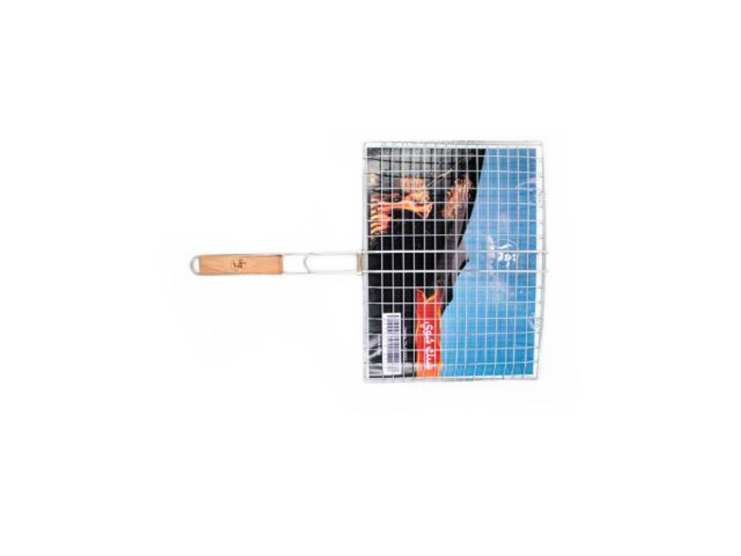 Qamra Bbq Large Wood Handle قطعة\Pcs