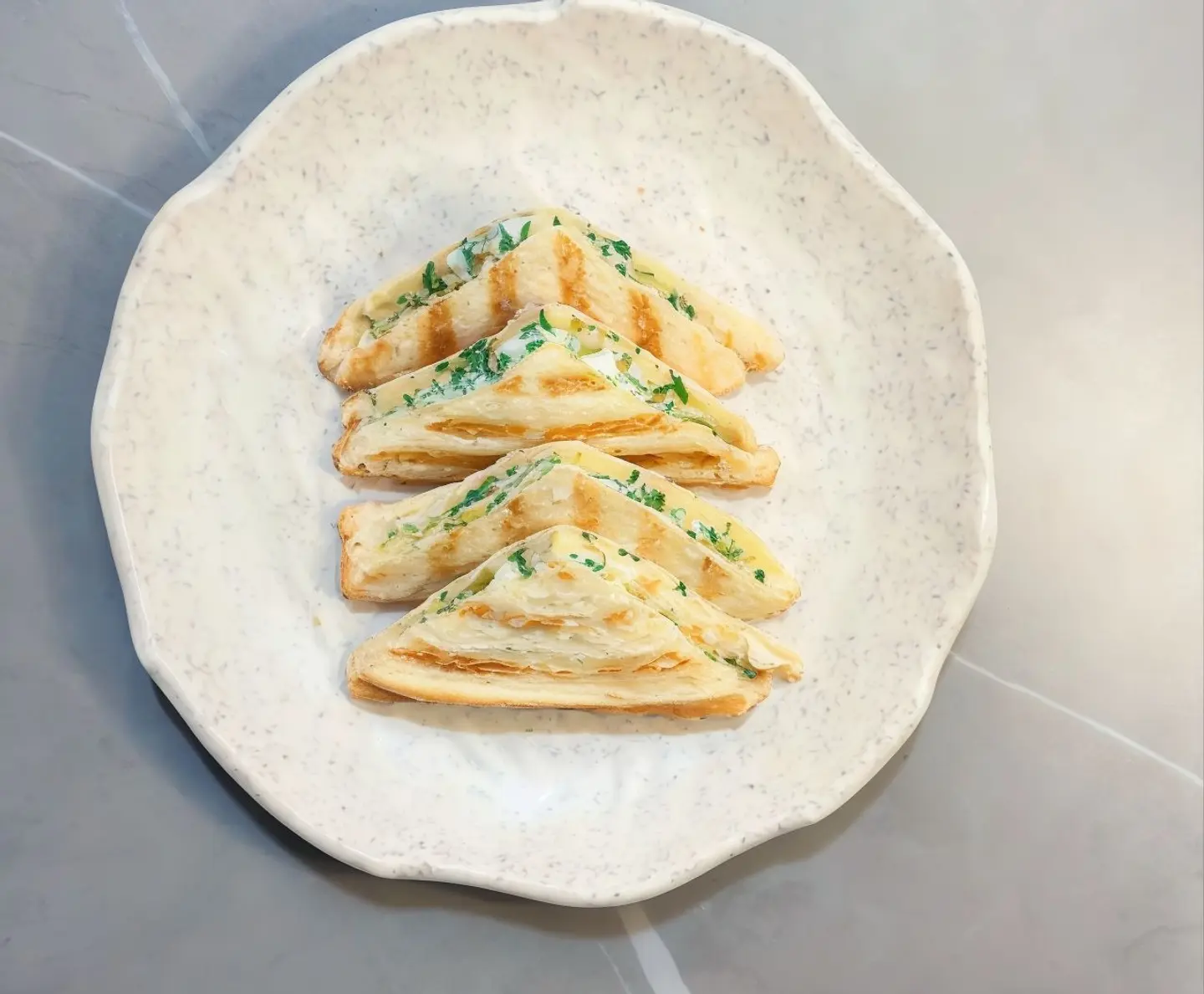 Greek Cheese Sandwich