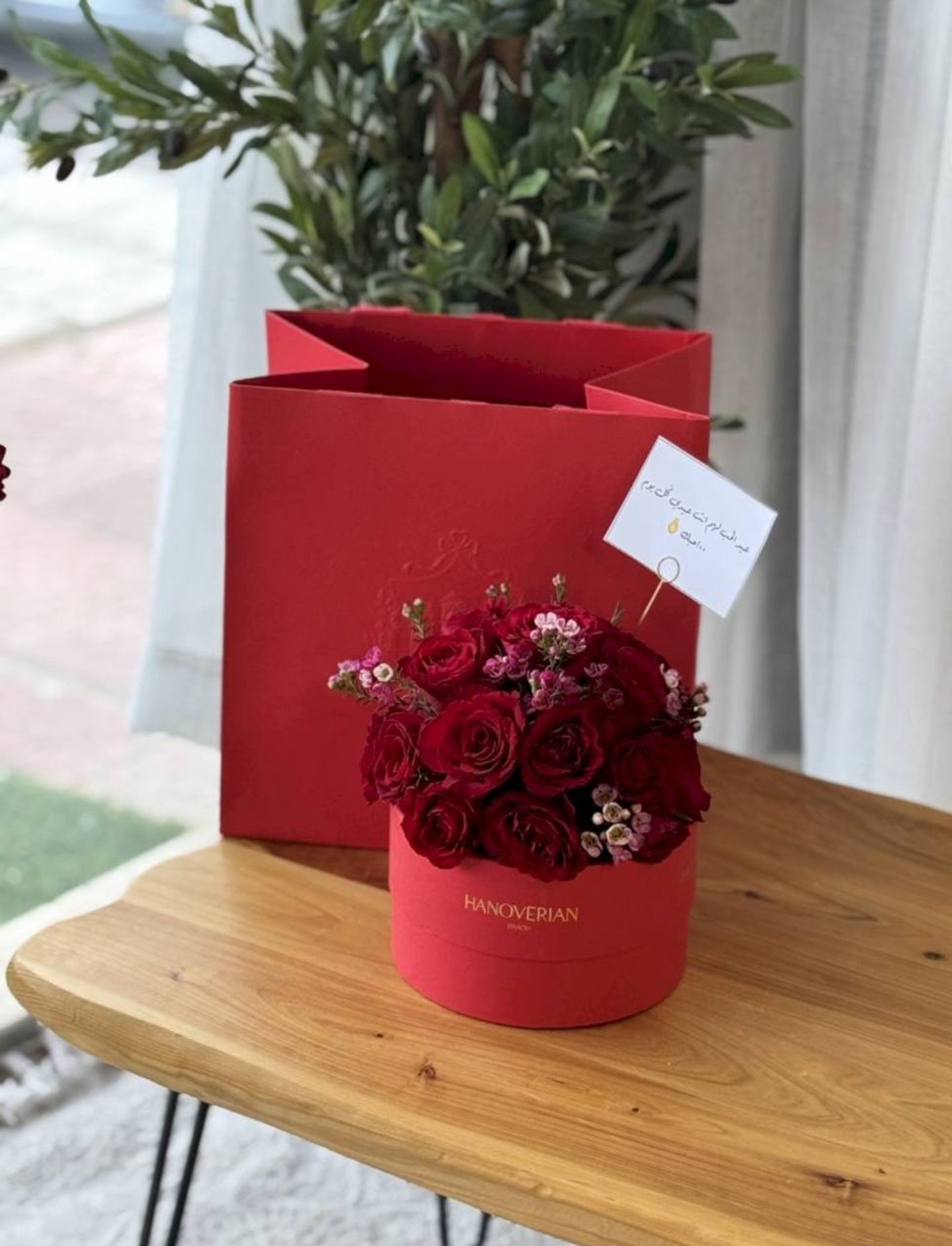 Hanoverian With Red Roses