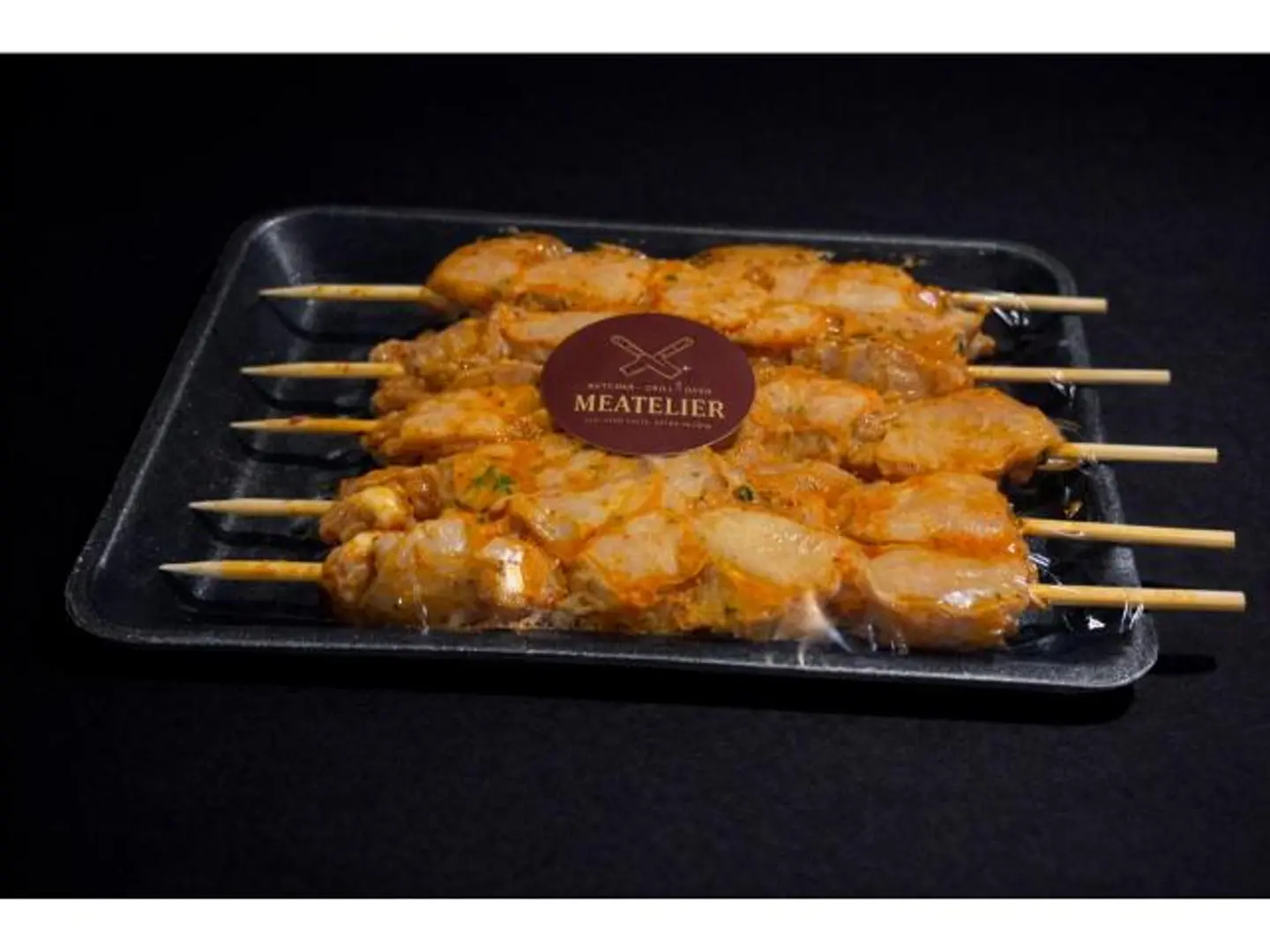 طاووق أحمر للشوي 5 أسياخ