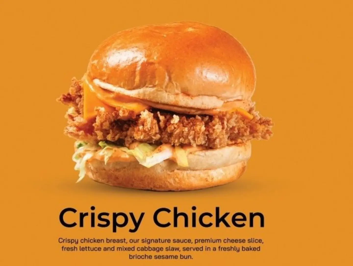 Crispy Chicken Burger