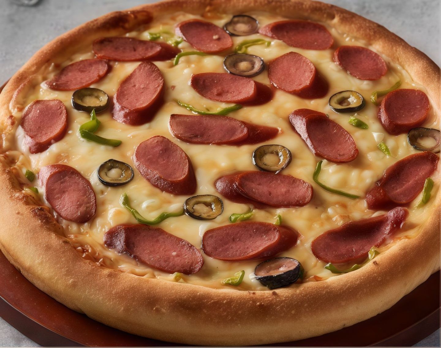 Hot Dog Pizza