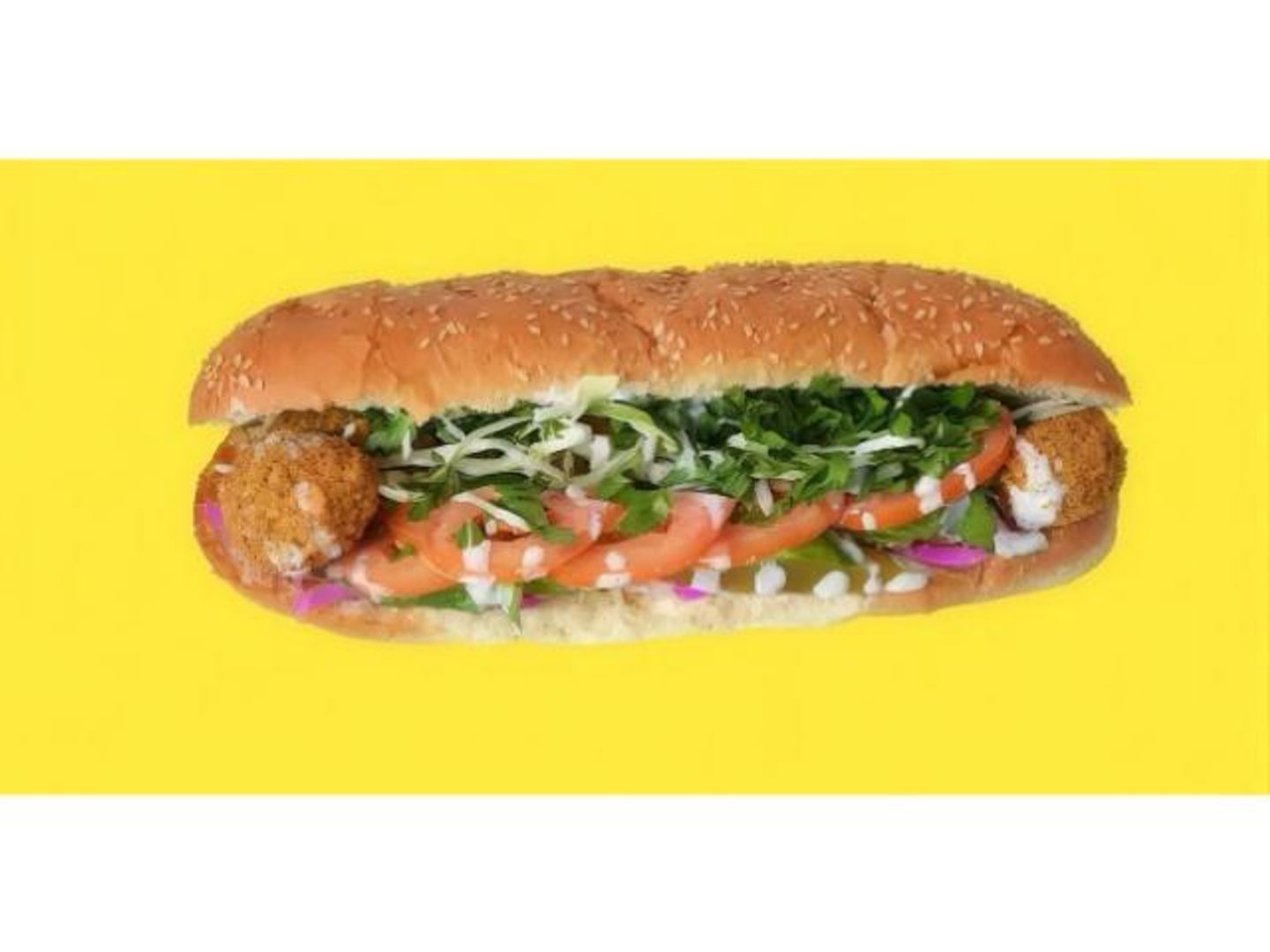 Jumbo Falafel Sandwich