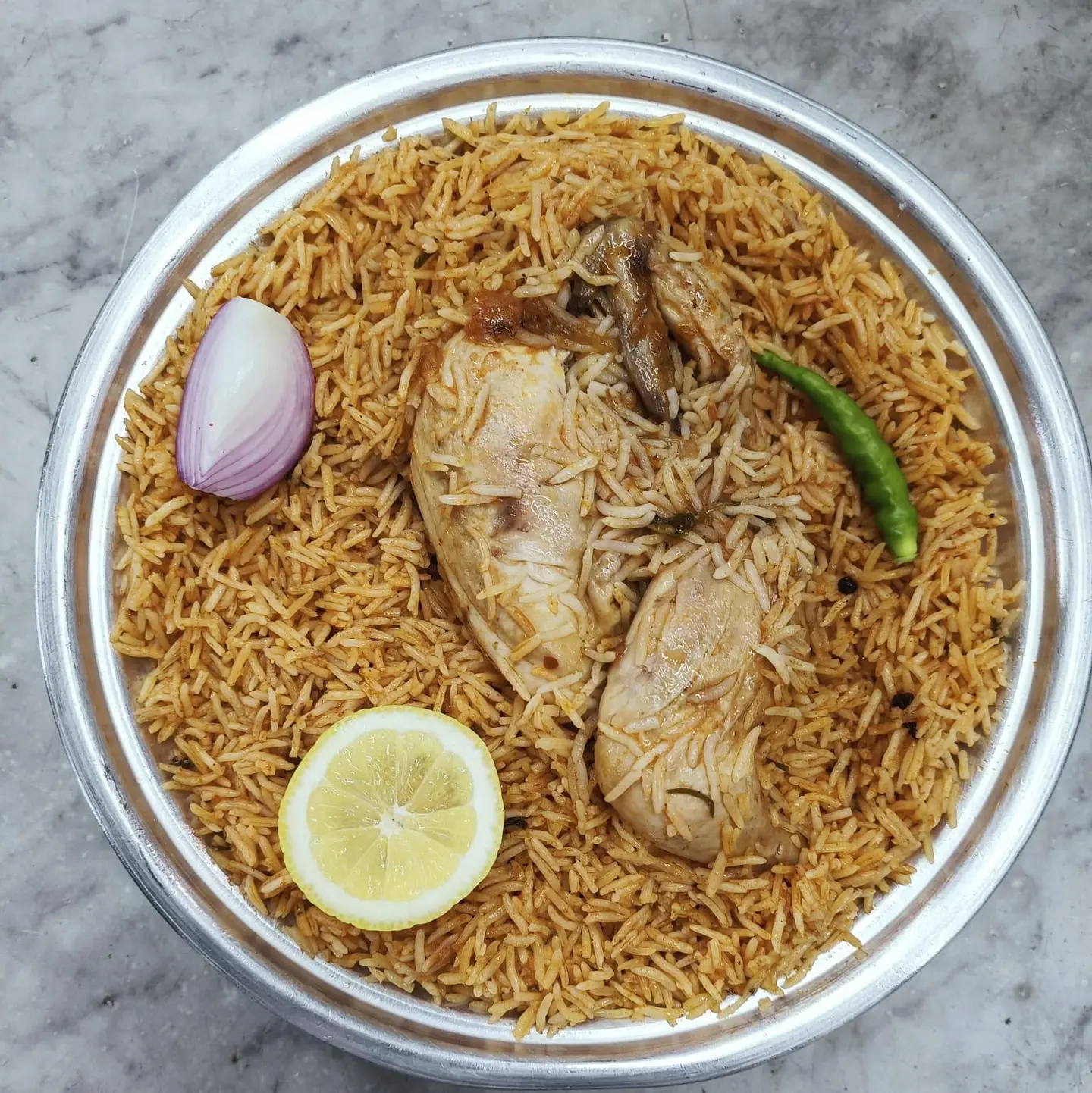 دجاج مضغوط مع الرز