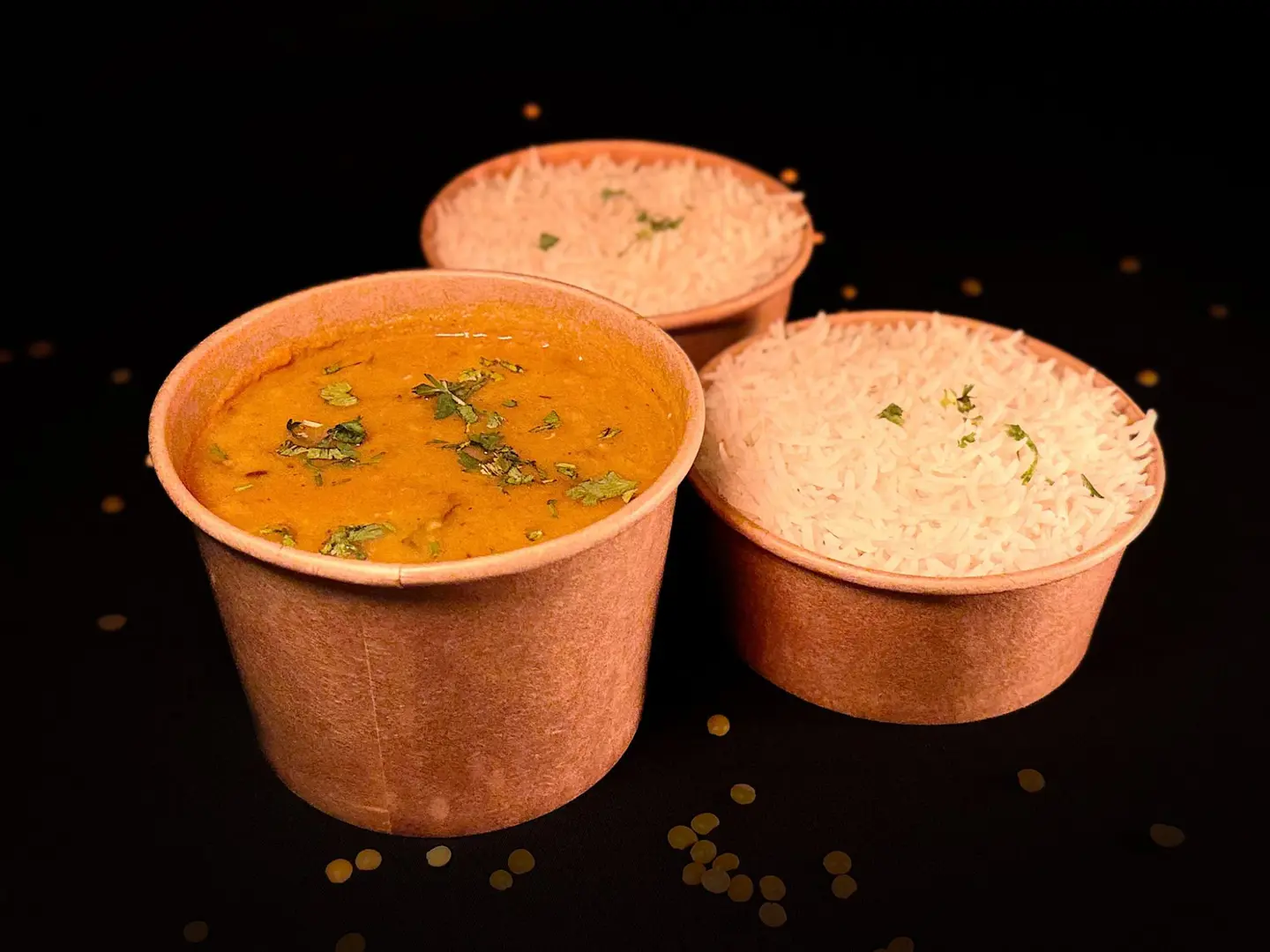 طقم دال وأرز كلاسيكي