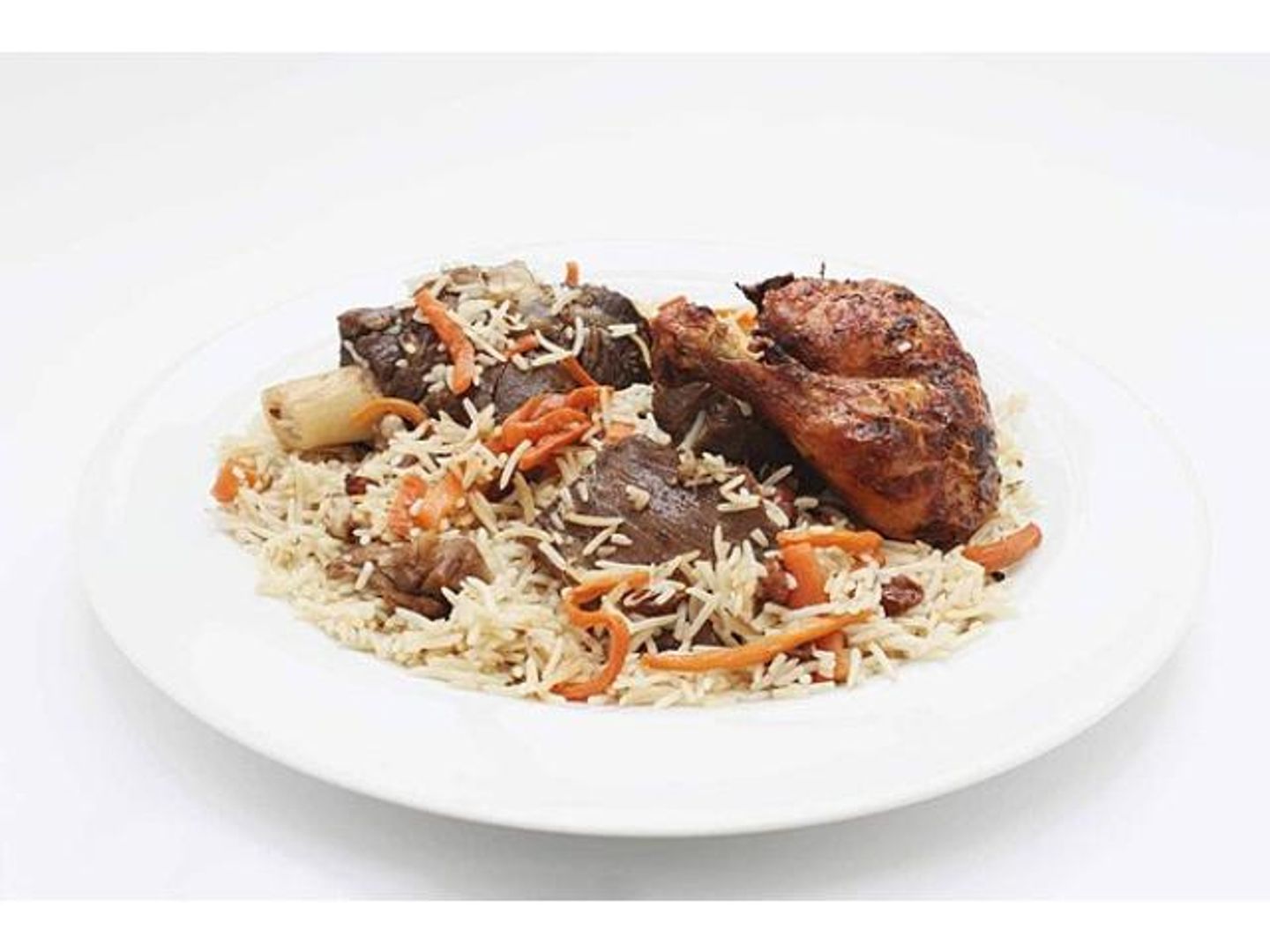 Chicken Tikka With Pulao Rice