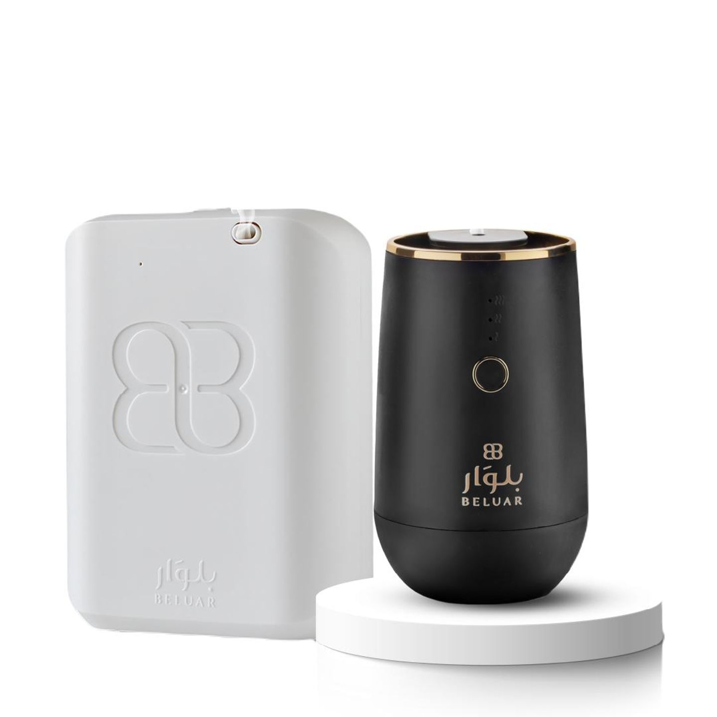 Luxury Perfume Set White , Black