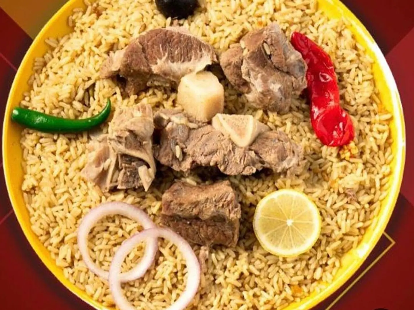 كبسة العقبة حاشي لشخص واحد