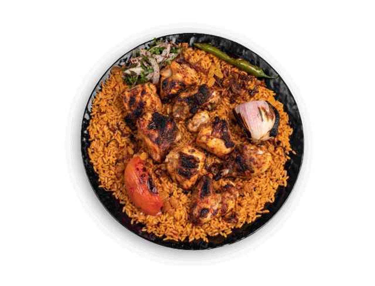 Shish Al Shawatee Grilled With Rice