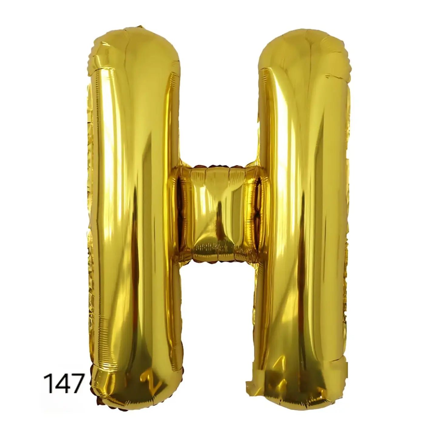 Gold 008 Helium Balloon