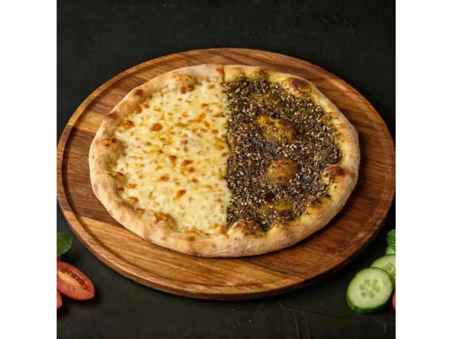 Thyme With Cheese Manqusha
