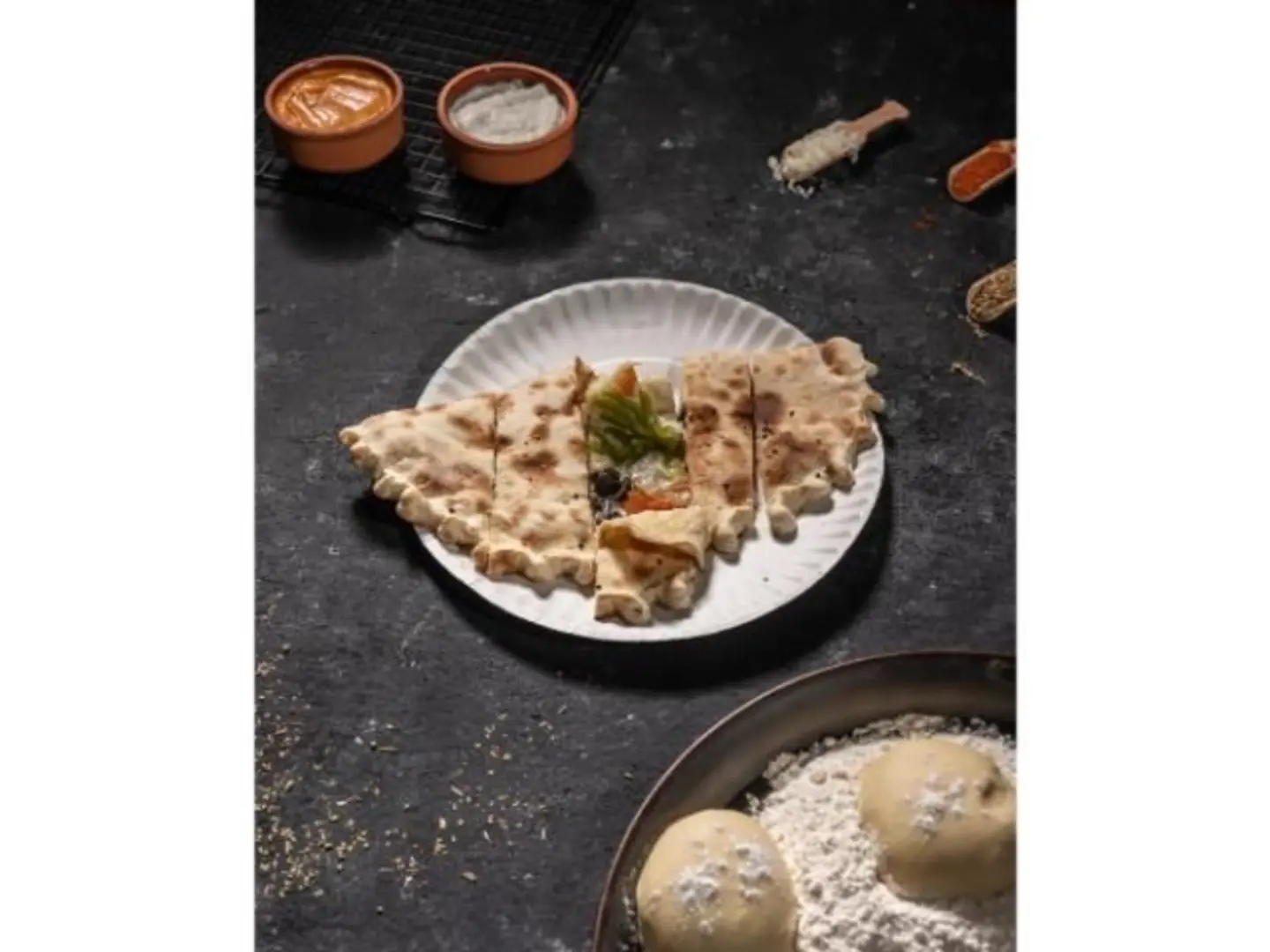 Akkawi Cheese With Vegetables