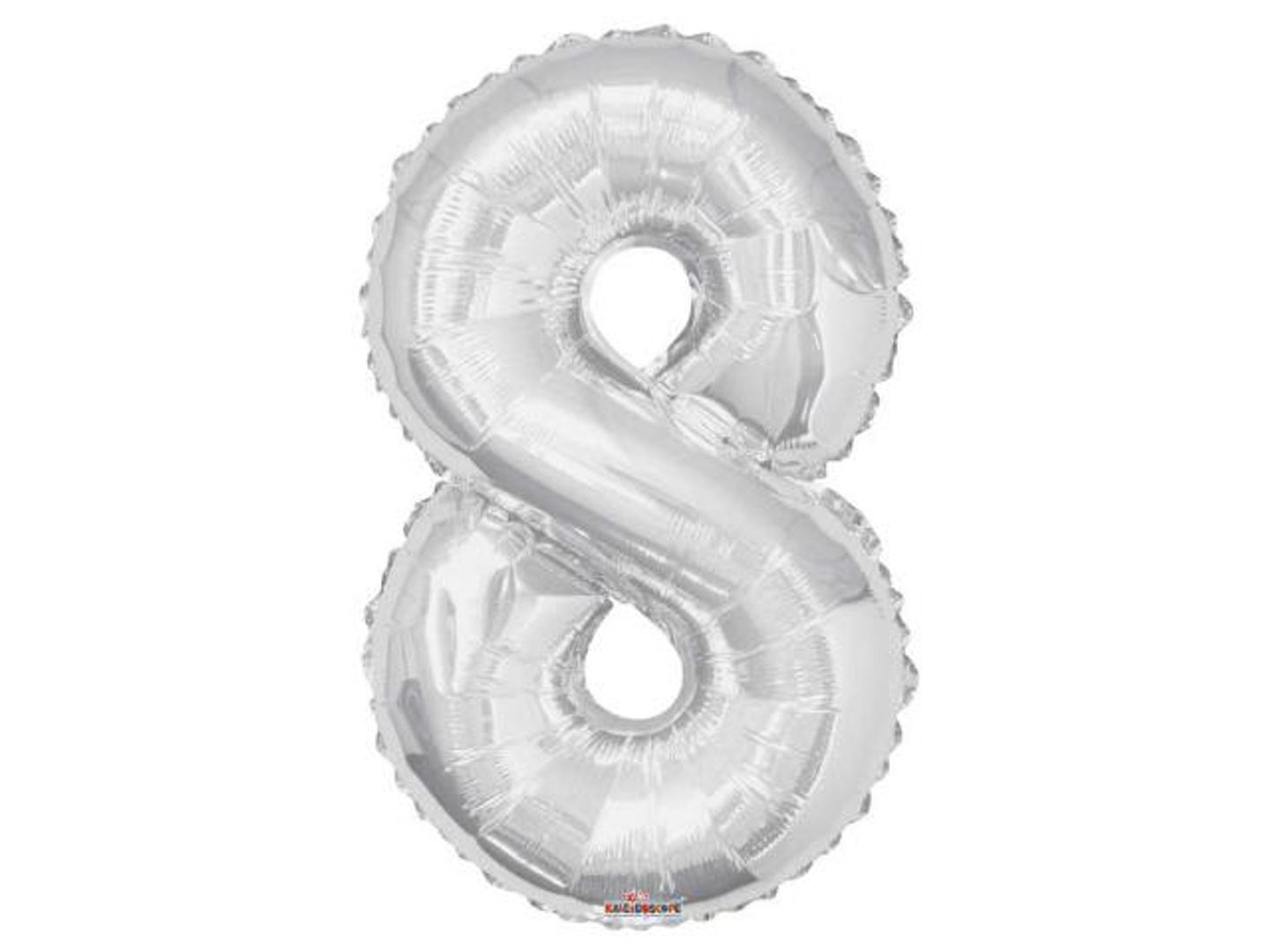 Silver 8 Helium Balloon
