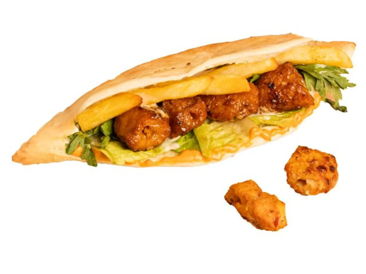 Fish Sandwich With Iraqi Bread