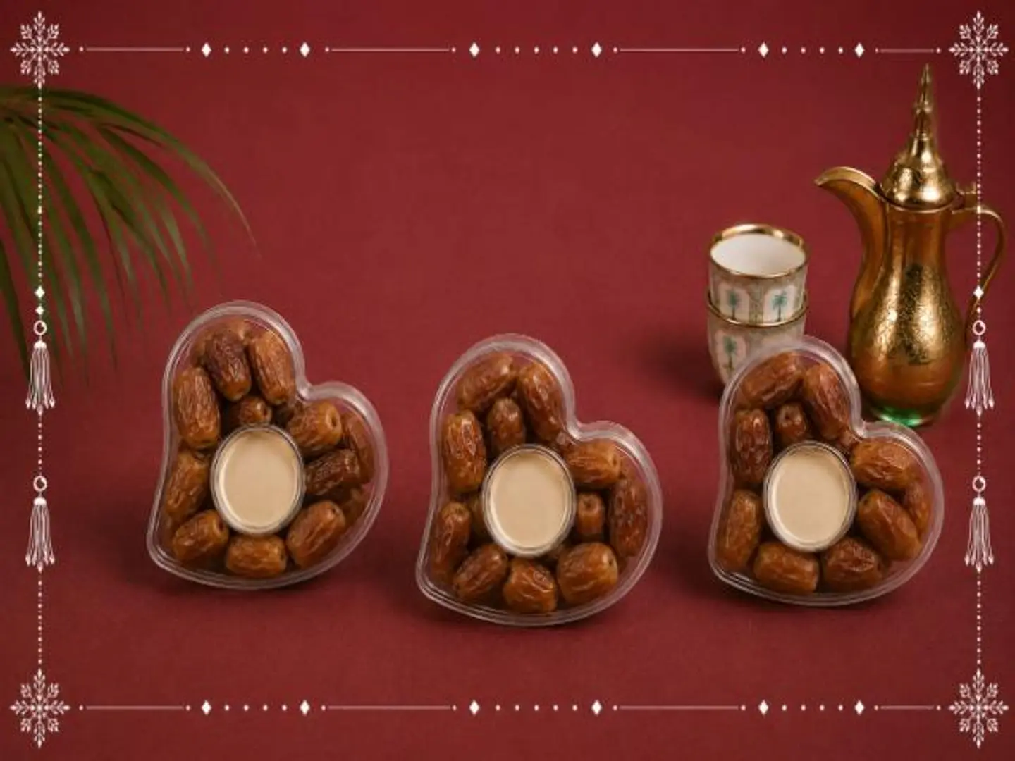 Heart Shaped Sukkari Dates