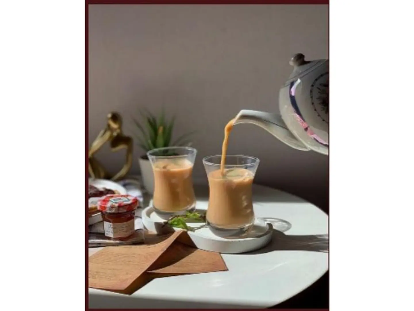كوب شاي كرك
