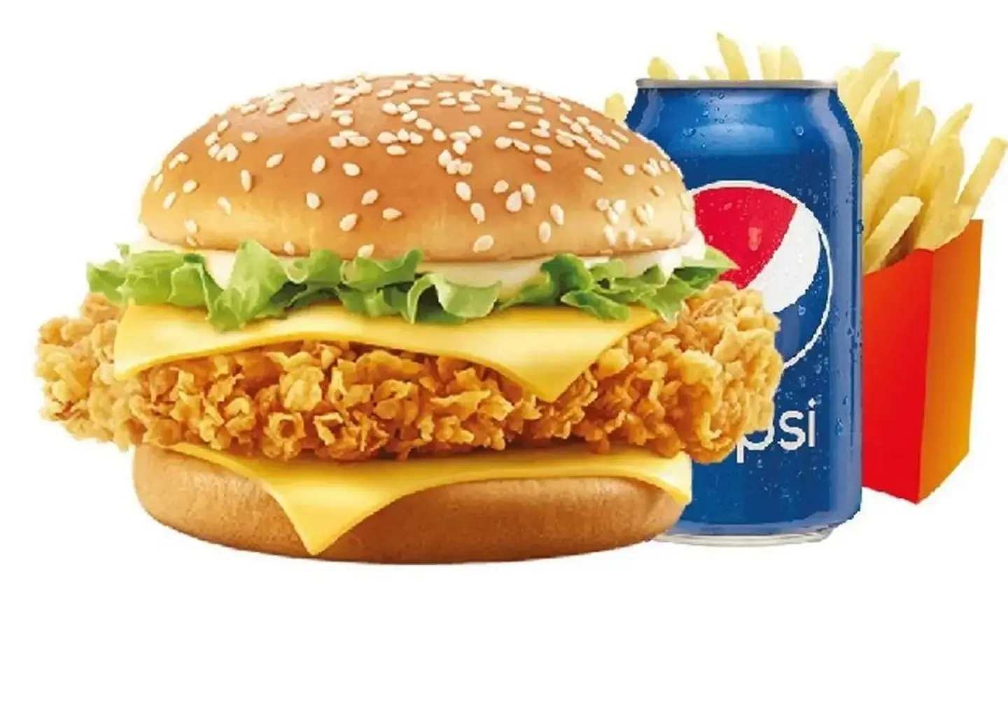 وجبة زنجر برجر