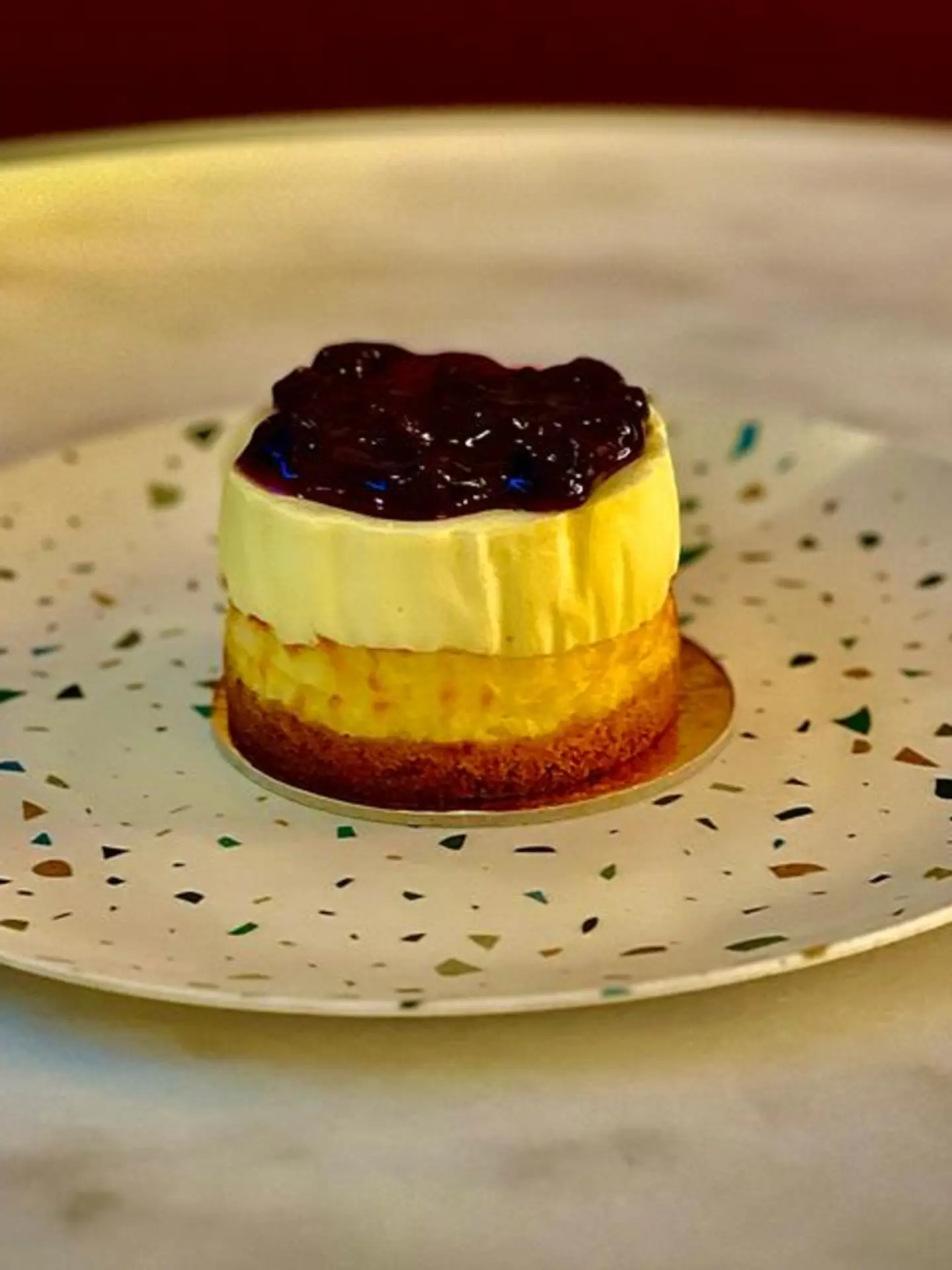 نشيز كيك توت العليق