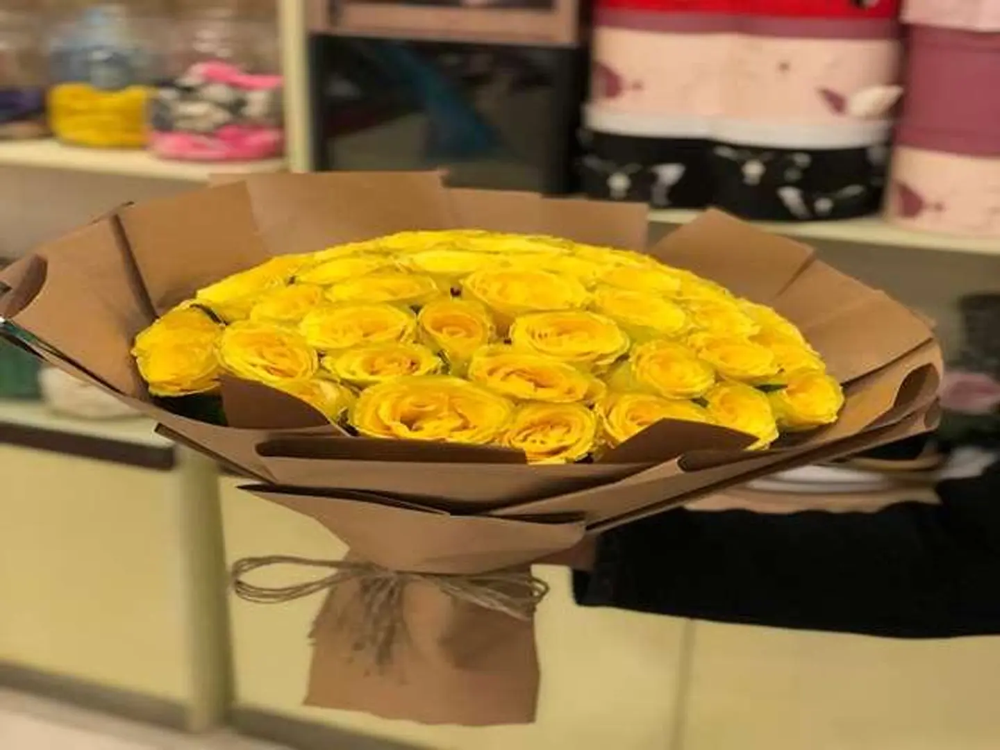 باقه جوري اصفر مشرقه