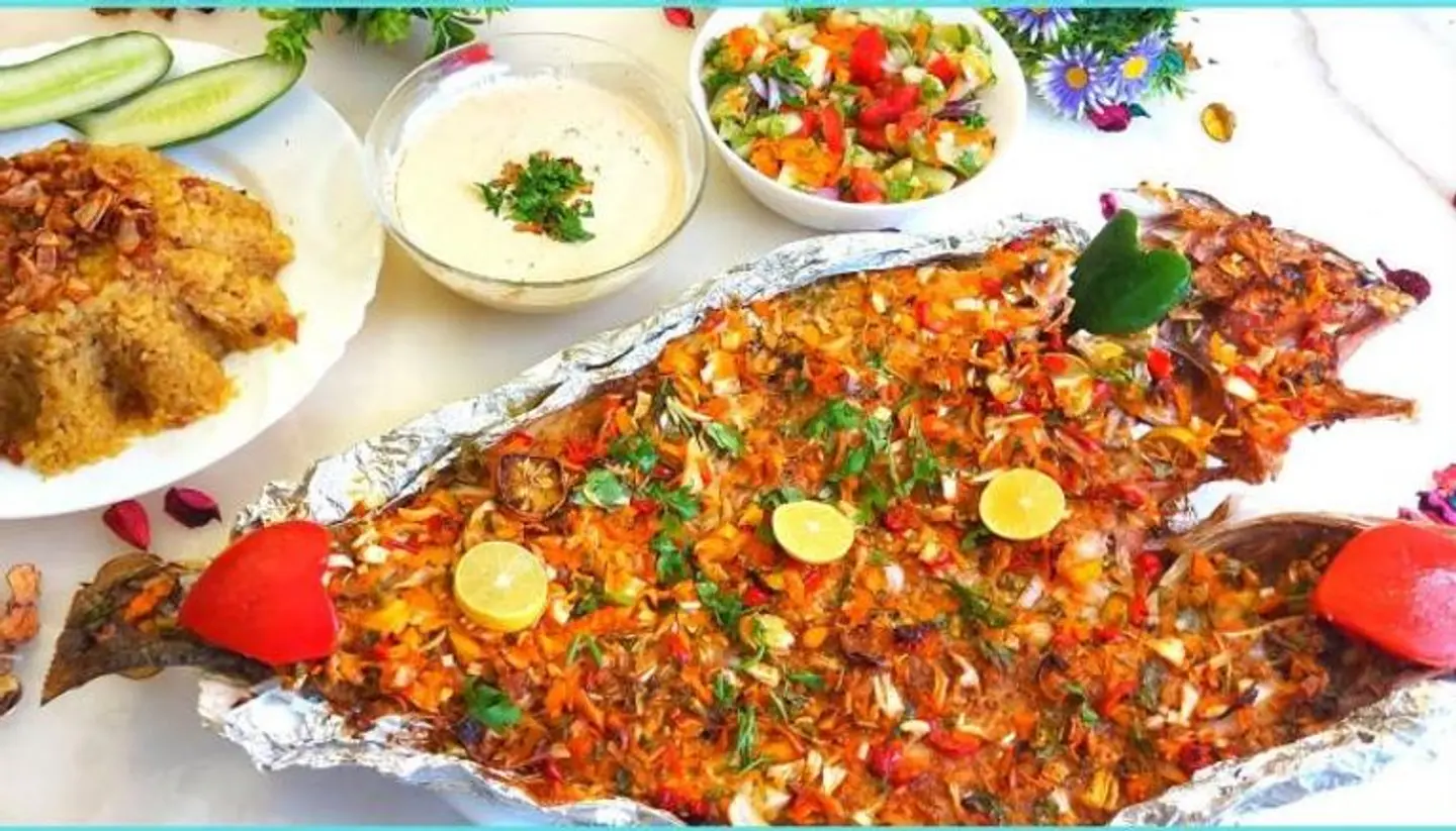 وجبة بورى مع الرز