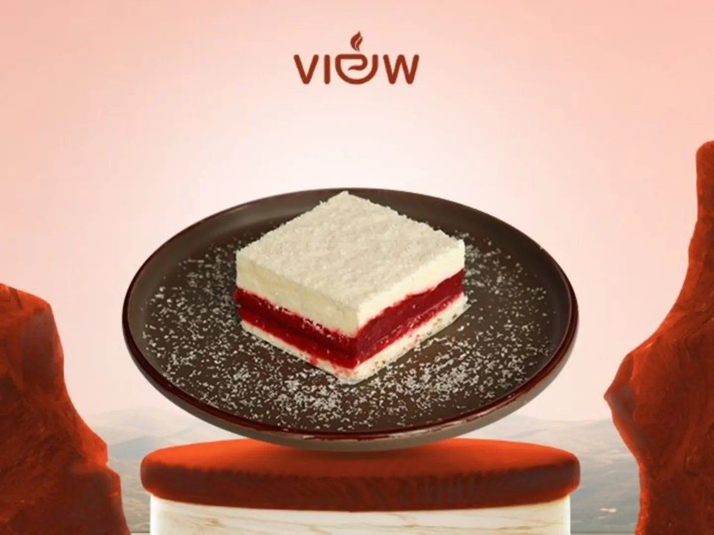 Strawberry Coconut Cake