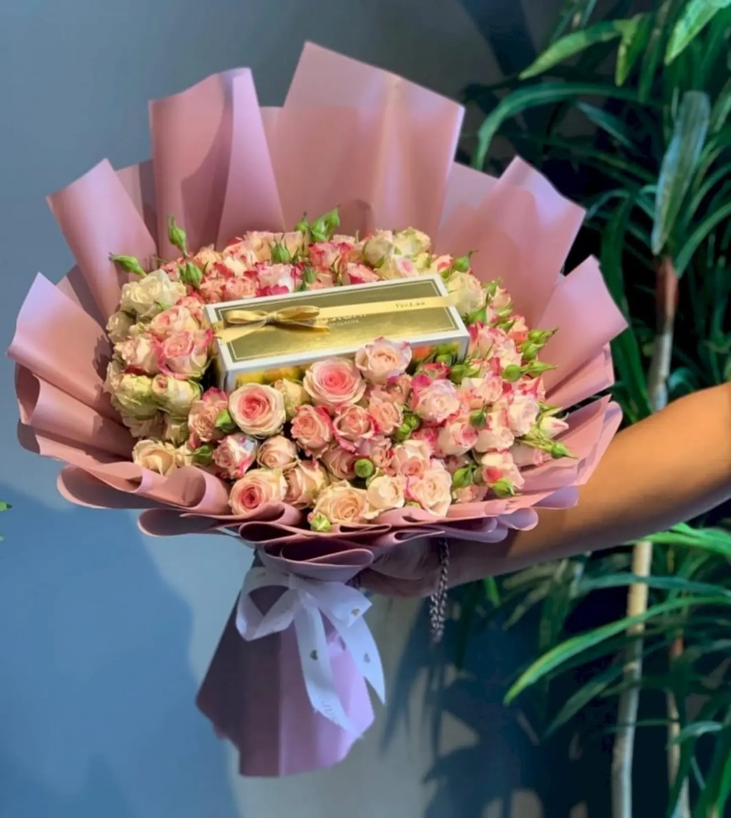 بوكية طبيعي معا شكولاتة بستاني