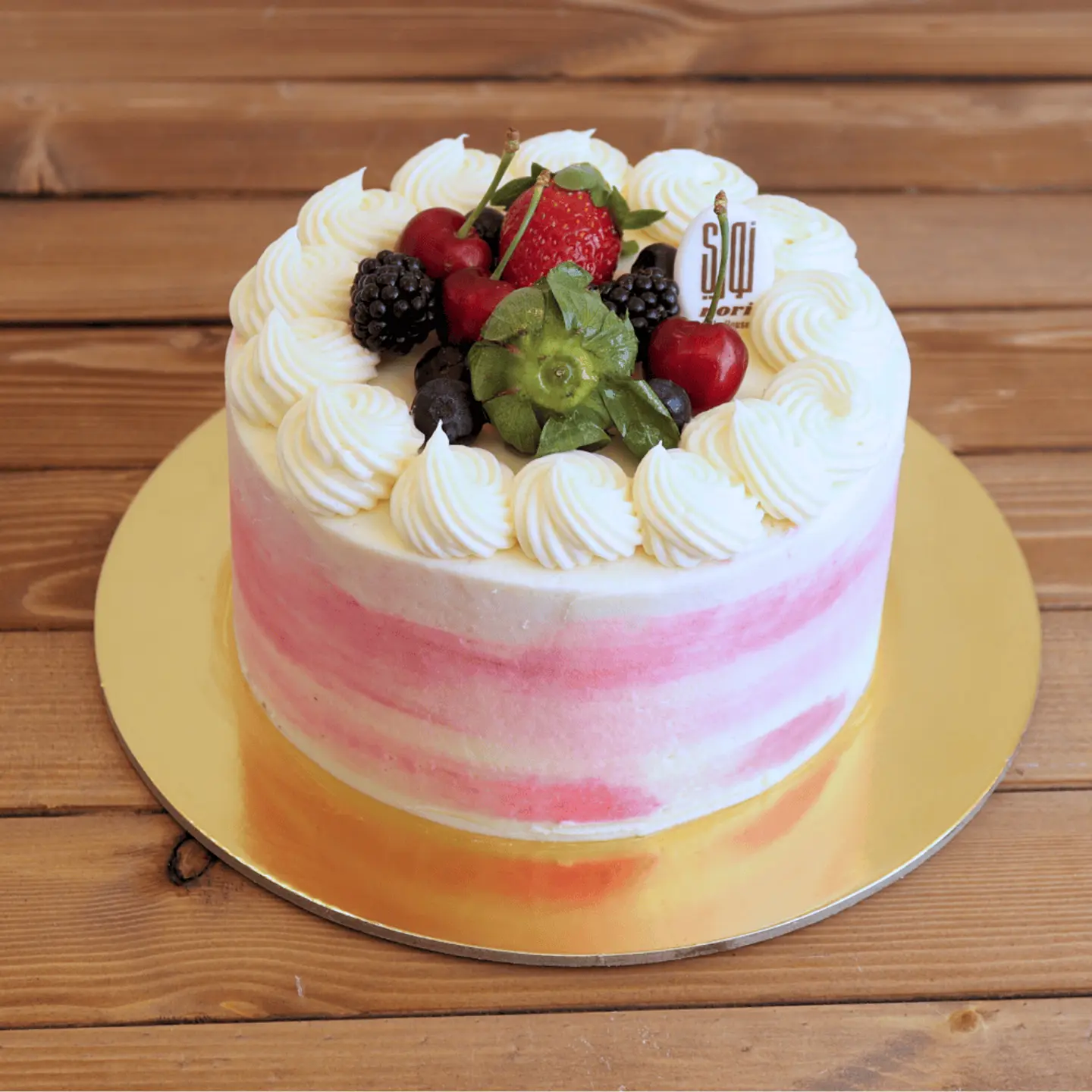 Raspberry Vanilla Cake (For 6 To 8 People)