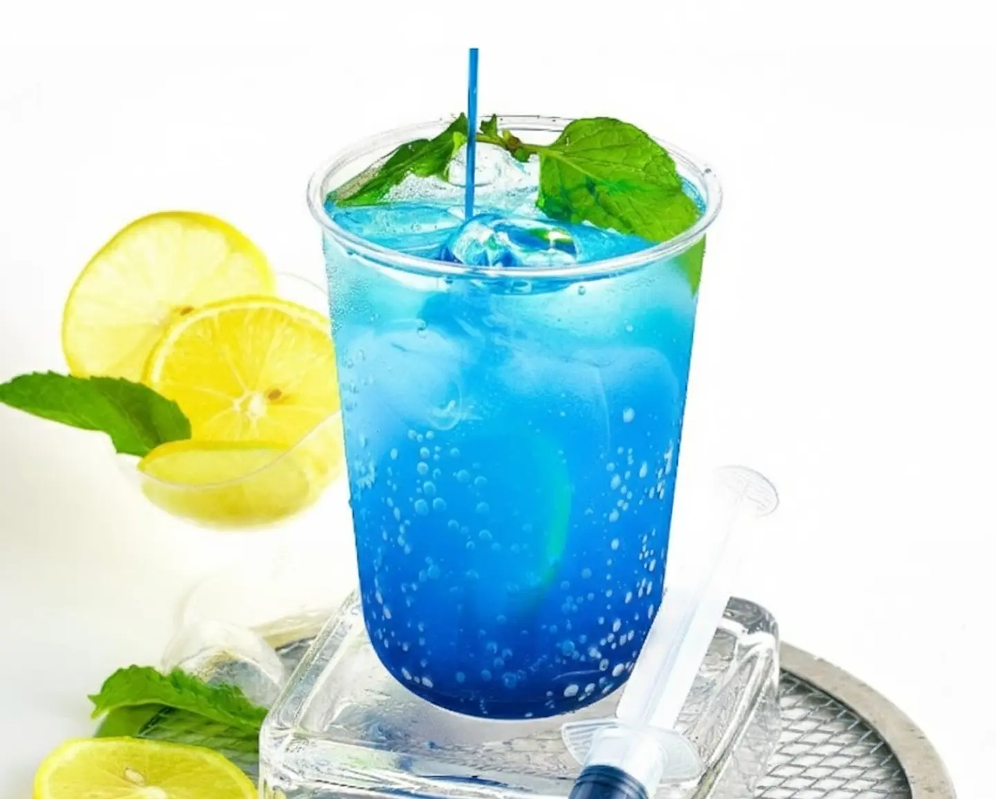 Blue Lagoon Mojito