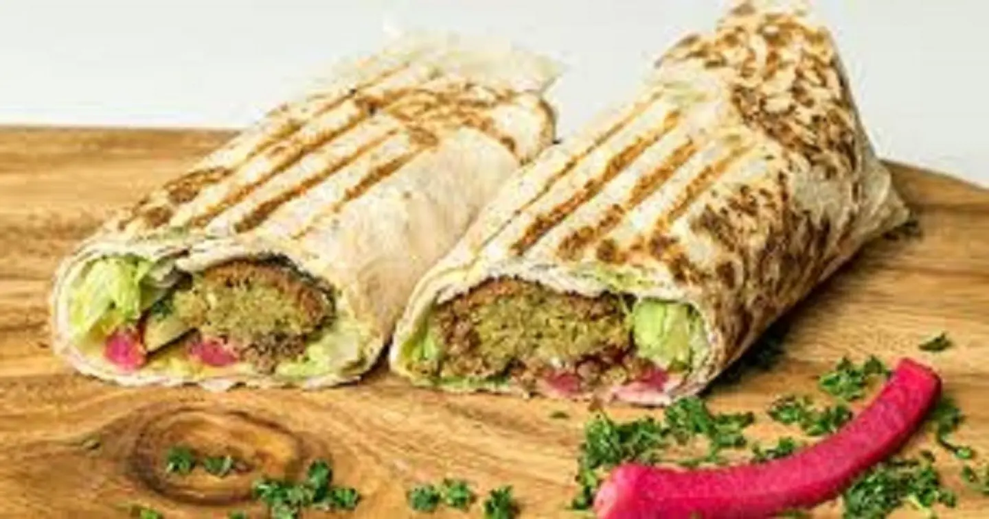 Falafel Saj Sandwich