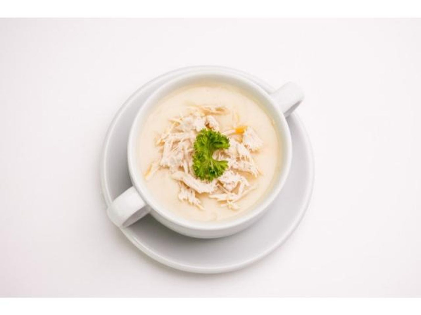 شوربة دجاج كريمة