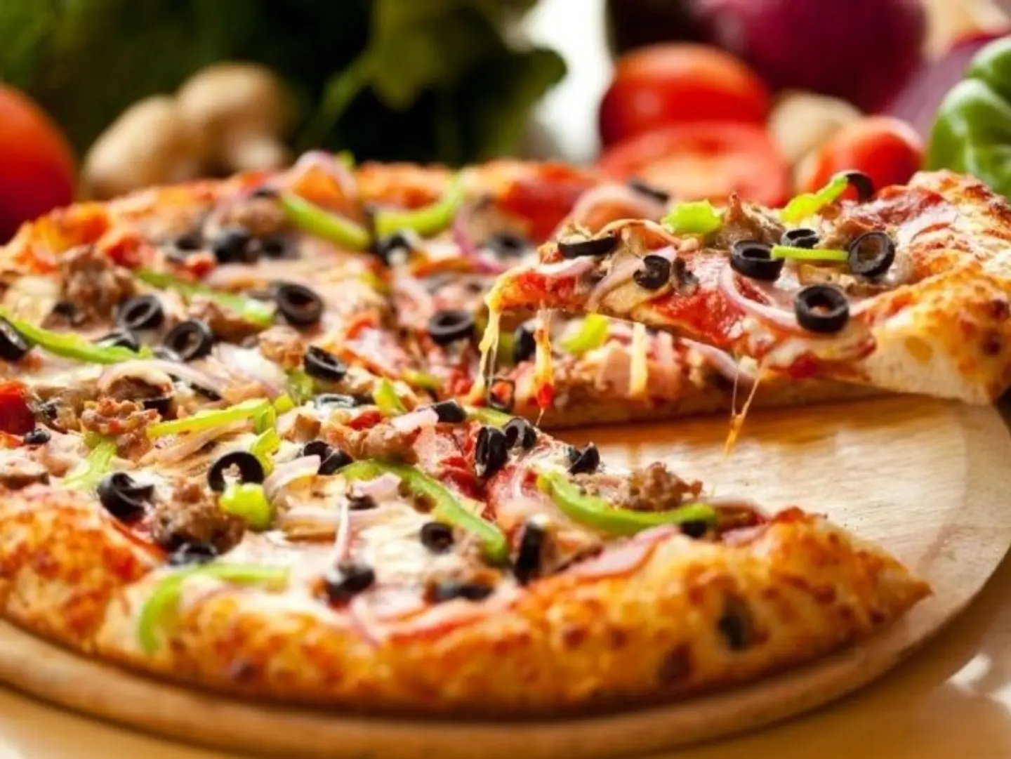 Small Vegetable Pizza