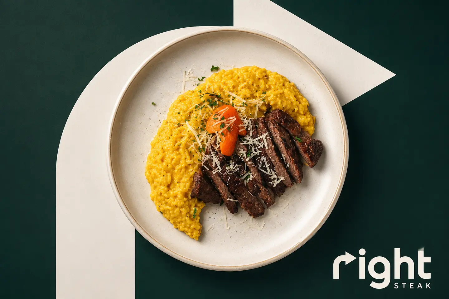 Beef Steak Risotto