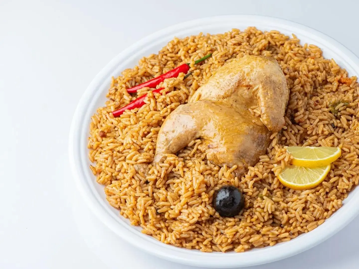 نصف حبة دجاج مضغوط