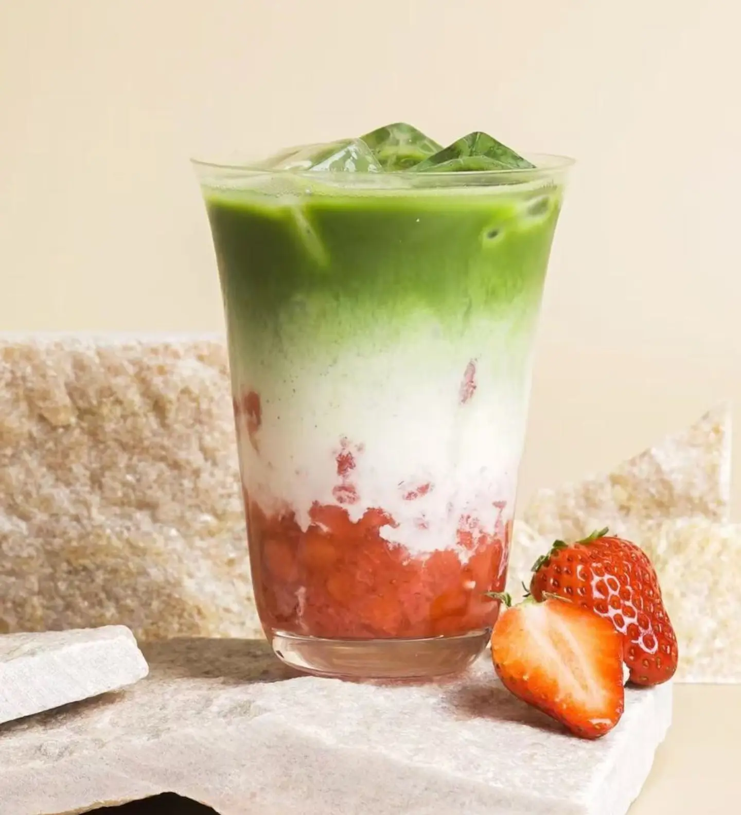 Strawberry Matcha